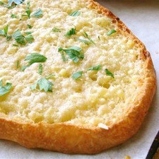 Garlic ciabatta bread