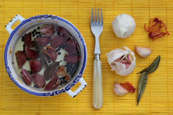 Garlic confit