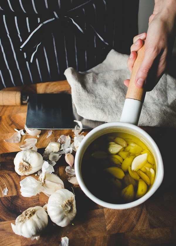 Garlic confit