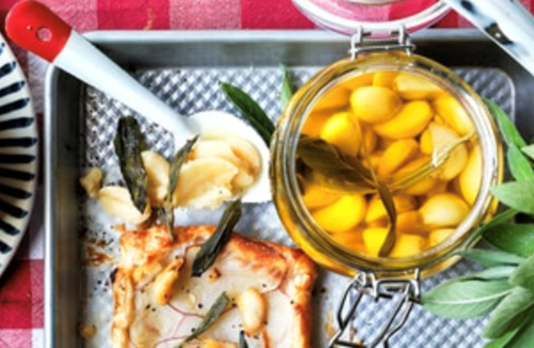 Garlic confit