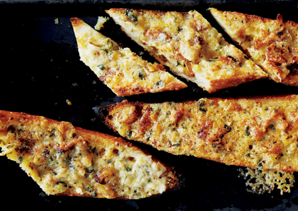 Garlic confit toast