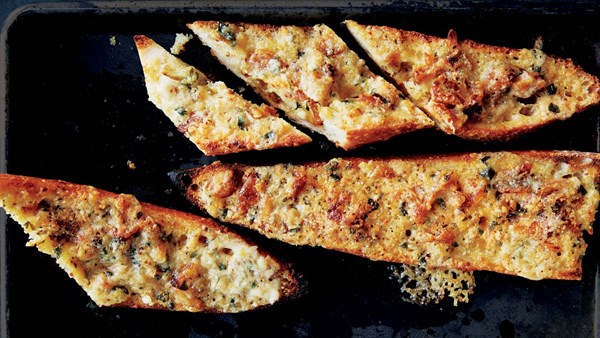 Garlic confit toast
