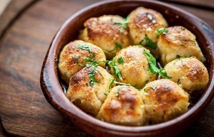 Garlic dough balls
