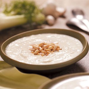 Garlic fennel bisque