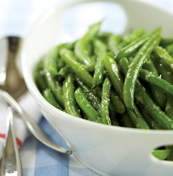 Garlic green beans
