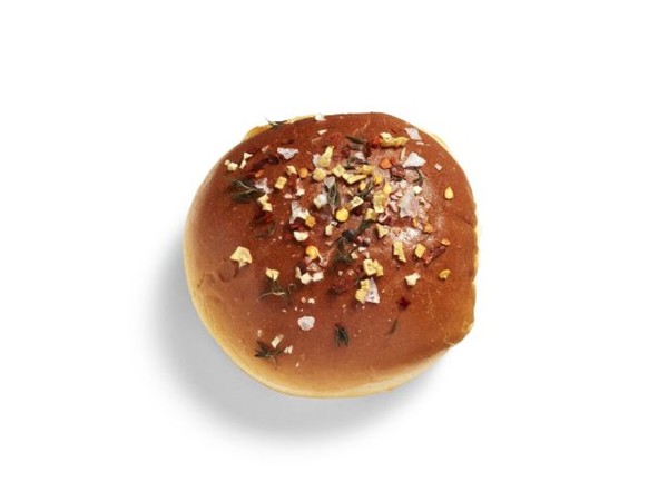 Garlic-herb burger buns