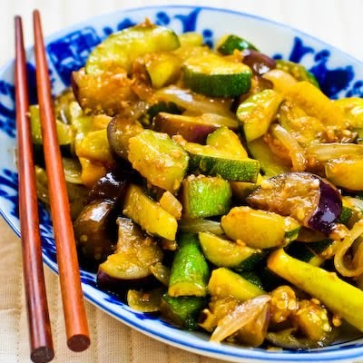 Garlic lover's vegetable stir fry