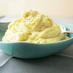 Garlic mashed potatoes