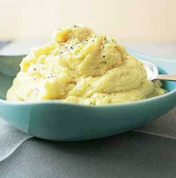 Garlic mashed potatoes