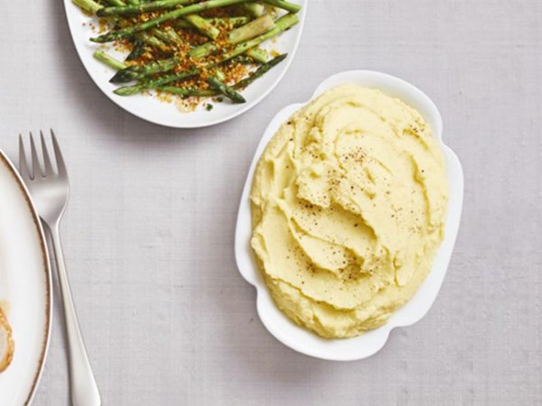 Garlic mashed potatoes