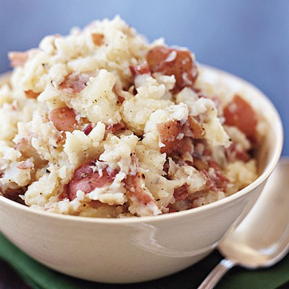 Garlic mashed potatoes