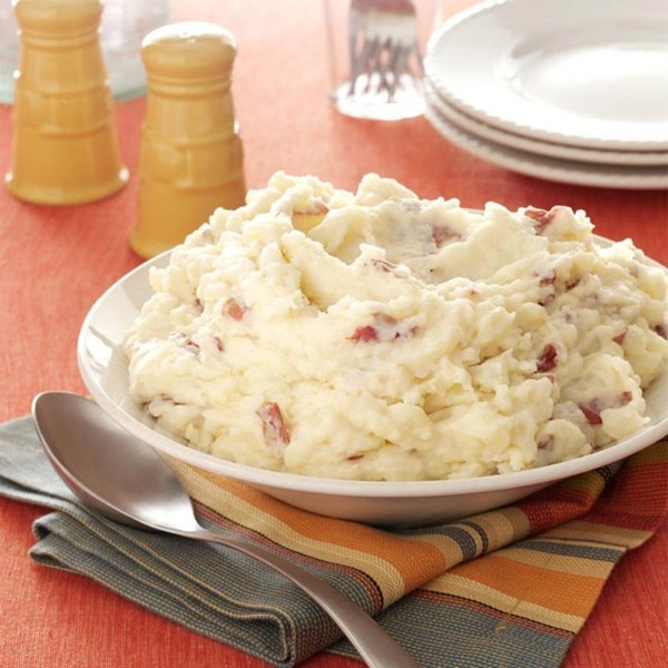 Garlic mashed red potatoes 