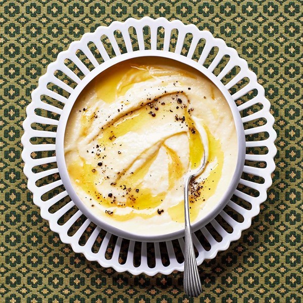 Garlic-miso butter mashed potatoes 