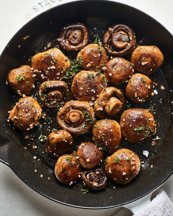 Garlic mushrooms