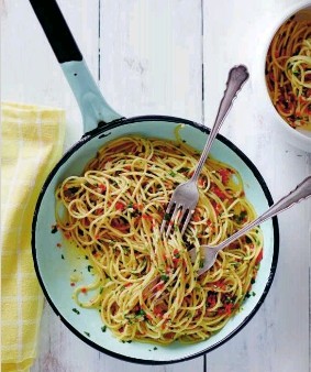 Garlic, oil and chilli doesn't sound nearly as romantic (Aglio, olio e peperoncino)