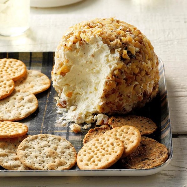 Garlic-Parmesan cheese ball