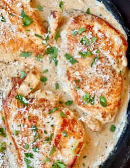 Garlic Parmesan chicken