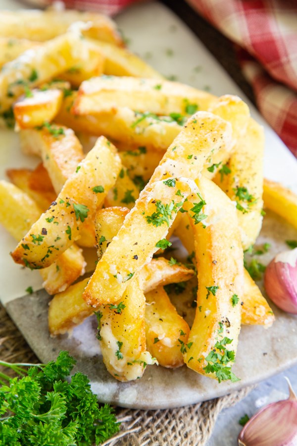 Garlic Parmesan fries