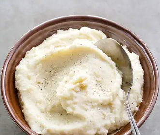 Garlic-Parmesan mashed potatoes