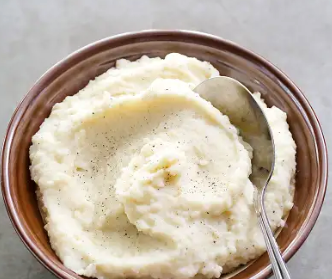 Garlic-Parmesan mashed potatoes
