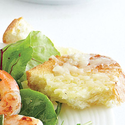 Garlic-Parmesan toasts