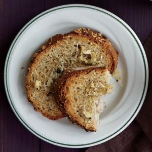Garlic-Parmesan toasts