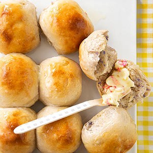 Garlic potato rolls
