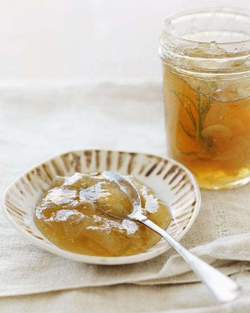 Garlic rosemary jelly