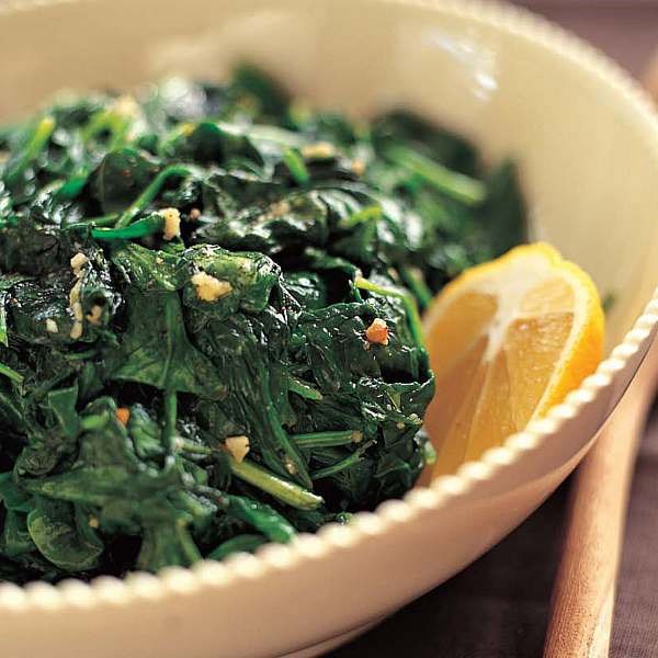 Garlic sautéed spinach