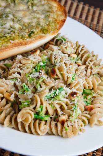 Garlic scape pesto