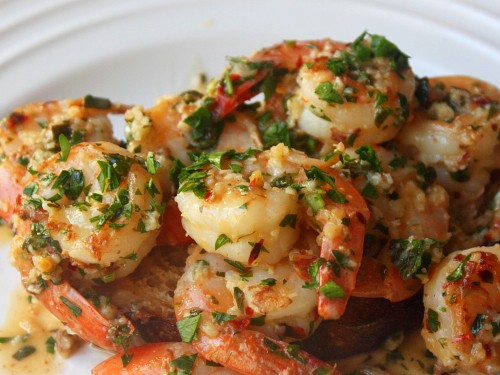 Garlic shrimp