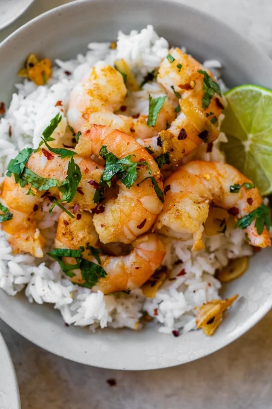 Garlic shrimp