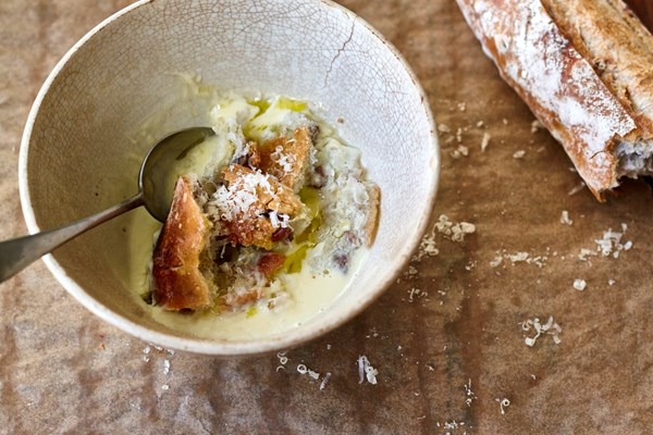 Garlic soup