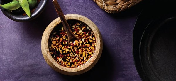 Garlic-soy dipping sauce [Anh Tran]