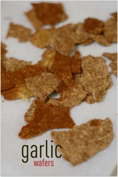 Garlic wafers