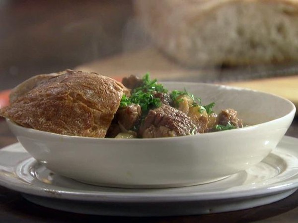Garlicky beef