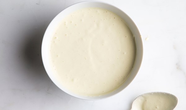 Garlicky blender aioli