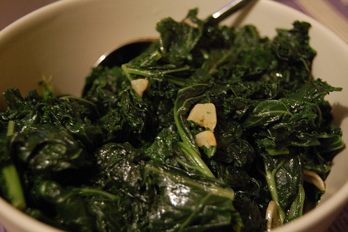 Garlicky cavolo nero