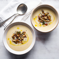 Garlicky potato soup