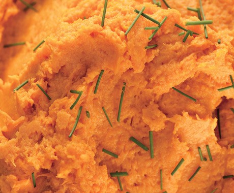 Garnet yam puree