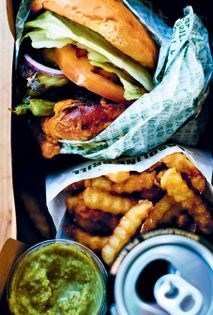 Gasoline burger