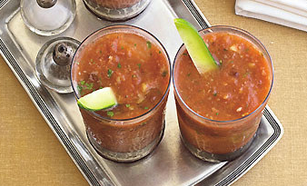 Gazpacho Bloody Marys