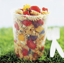 Gazpacho pasta salad