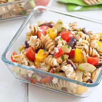 Gazpacho pasta salad