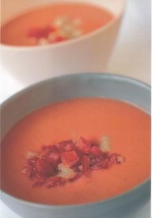 Gazpacho with cucumber