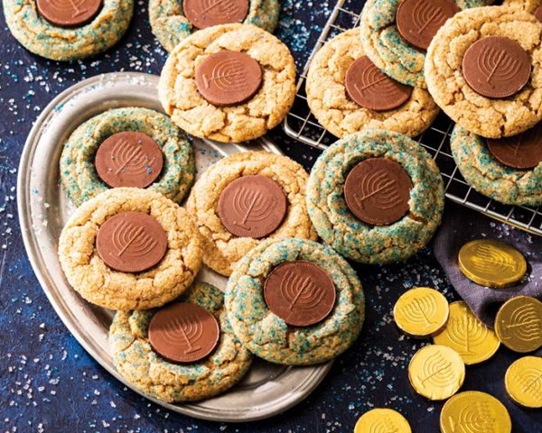 Gelt cookie butter blossom cookies