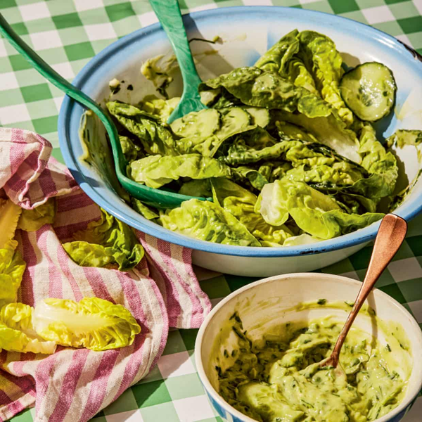Gem salad with secret weapon dressing