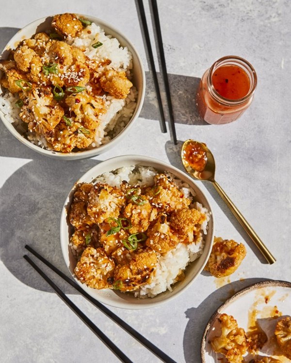 General Tso’s cauliflower
