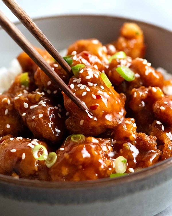 General Tso’s chicken