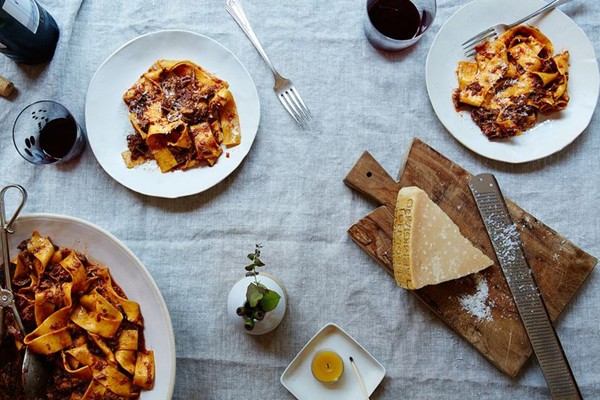 Genius pork shoulder ragu (a.k.a. The instant dinner party)